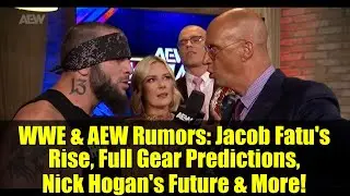 Слухи о WWE и AEW: восхождение Джейкоба Фату, прогнозы о полной экипировке, будущее Ника Хогана и...