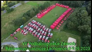 VII Podbabiogórskie Zawody Ratowniczo-Gaśnicze Lachowice 8-9.09.2023