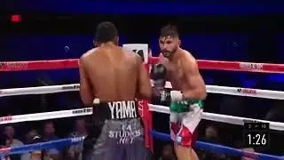 3&ordm; round com Mexicano   Yamaguchi Falc&atilde;o X Elias Espadas - MGM Las Vegas -  EUA.