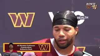 Commanders Veteran Mandatory Minicamp (6-11-25) Hear From Commanders DB Marshon Lattimore