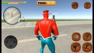 Super Speed Flash Lightning Flash Hero | Flash Speed Hero Vs City Gangster - Android GamePlay