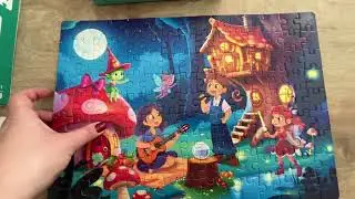 Magical forest jigsaw puzzle for kids