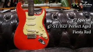 Blue Guitars - g'7 Special / g7-ST/BZF Perfect Aged - Fiesta Red