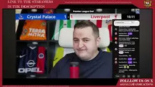 LIVERPOOL FANS🔥 UNREAL REACTIONS TO THEIR DRAW WITH CRYSTAL PALACE |COMMUNITY SHIELD