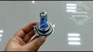 h4 12v 60/55w super white halogen bulb