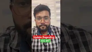 Update Regarding AIC MT !! Result Soon !!