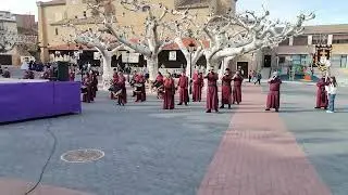 Exaltación en Almonacid de la Sierra - Cofradía de San Sebastián y la Verónica de Borja.