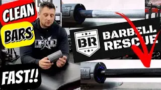 Щётка для чистки штанги BARBELL RESCUE 360*! Идеальный вариант для гаражного или домашнего спортз...
