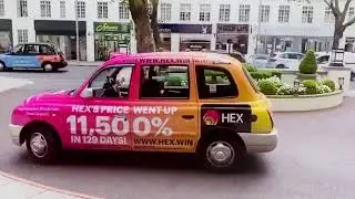 HEX.COM Taxi Cab in London 1st Blockchain Time Deposit CD