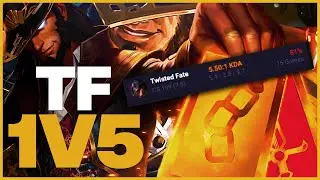 TWISTED FATE 1v5