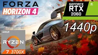 Forza Horizon 4 - RTX 2060 | Ryzen 7 3700X | 1440p Benchmark