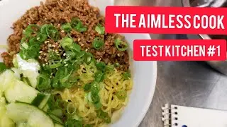 The Aimless Cook - Test Kitchen #1 | Chili Mix Noodles