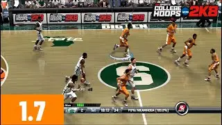 #1 Tennessee at #3 Michigan State - S1 E7 - College Hoops 2K8 Legacy (RPCS3)