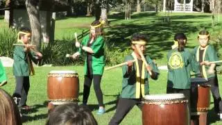 Taiko at the Shoseian Tea House