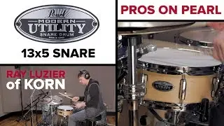 Pearl 13x5 Modern Utility Snare Drum ft. Ray Luzier of KORN