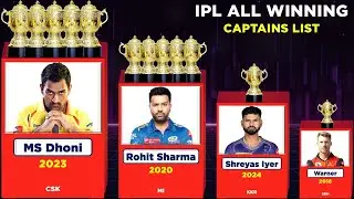 IPL All Winning Captains List