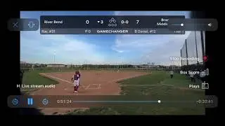 Pair of triples for Brambleton Middle School vs. River Bend MS