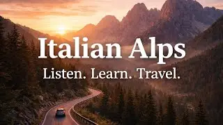 You Are There: Italian Alps. A Calm Drive Through Mountains | Slow Travel