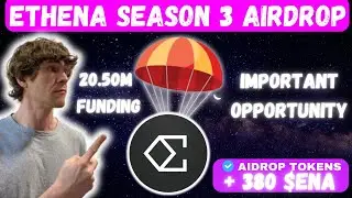 Ethena Season 3 Airdrop Campaign on Layer3!!