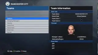 PES 2017 Manchester City Guardiola Tactic