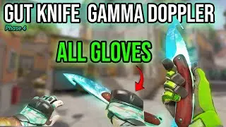 ALL Gut Knife Gamma Doppler P4 Glove Combos