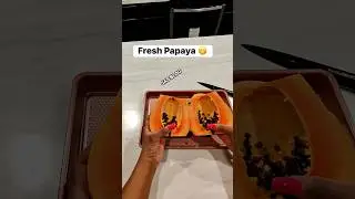 Fresh Papaya Fruit 😋#food #fruit #healthy #fypシ #youtube #viralvideo