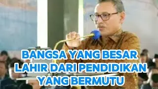 Menata pendidikan menyambut indonesia Emas