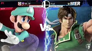 None Losers Quarter Finals - Mr. M vs Yuri Smash Ultimate - SSBU