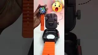 Buds Smartwatch ⚡️Bluetooth Earphones Smartwatch 😲#shorts