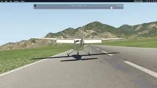WADE Bali Indonesia fly on C-172 X-plane 11 practise manouvers