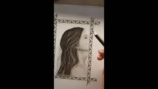 Realistic Charcoal Portrait | Drawing Timelapse