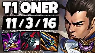 T1 Oner Xin Zhao vs Wukong [ Jungle ] Korea Master Patch 26.3