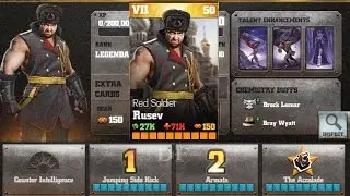 Update 1.8 Rusev Red soldier All special attacks WWE Immortals Android/IOS