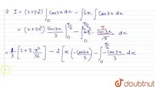 ` int _(0)^(pi//6) (2+3x^(2))cos 3 xdx ` is equal to