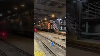 metra train at union station! #train #metra #chicagotrains