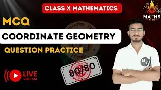 Class 10 Maths Chapter 7 coordinate Geometry | 30 Important MCQs with Solution | Board Exam 2026