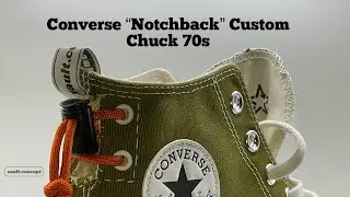 Custom Sewn Converse x vault.concept 