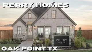 Perry Homes | Prairie Oaks | Plan 1743W | Oak Point Texas