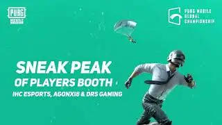 Sneak peak in Pro player's booth