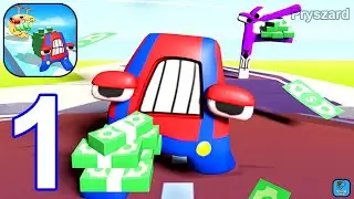 Alphabet Run: Money Race - Gameplay Walkthrough Part 1 Run As abcdefghijklmnoprstuwxyz (iOS, Android