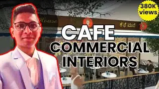 COMMERCIAL INTERIOR DESIGN Design of Cafe Restaurant || Lumion Walkthrough || Realistic Rendering