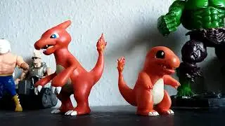 🔥I made these clay Pokemon - CHARMANDER + CHARMELEON - WCF Wills Custom Figures Big Bad Breakdown🎥