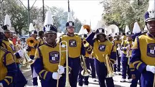 Warren Easton marching band 2024 Parade break Performance @ Rex Parade (HD) 4K