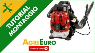 Montaggio soffiatore a scoppio spalleggiato a zaino  Geotech Pro BBP4-760