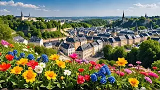 Luxembourg City: A 4K Walking Tour