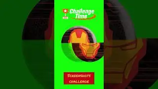 Screenshot Challenge Green Screen #greenscreen #challenge #game #screenshotchallenge