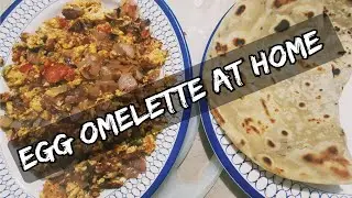 Making Egg Omelette for beginners