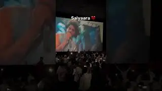 saiyara reactions in theatre.....❤️ #ytshorts #saiyaravesaiyara #love