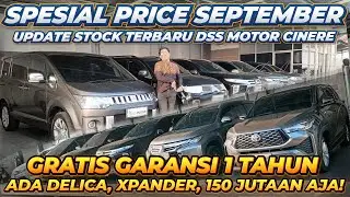 PROMO SEPTEMBER MURAH BUKAN MAEN !! STOCK UPDATE DSS MOTOR CINERE