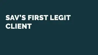 413 Media: Sav's First Legit Client
